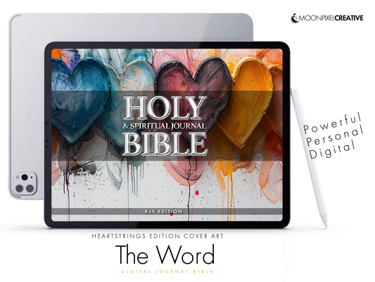 Digital Journaling Bible | KJV | Heartstrings Edition